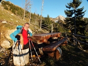 Quasi in vetta al MONTE SECCO (2293 m.) in solitaria con i camosci il 5 novembre 2012  - FOTOGALLERY